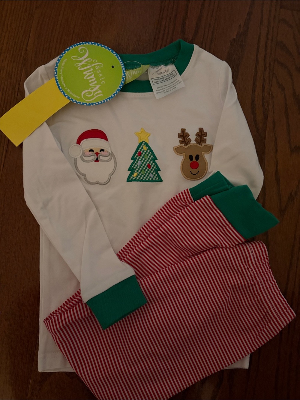 NWT 4t Classic Whimsy Christmas Pajama